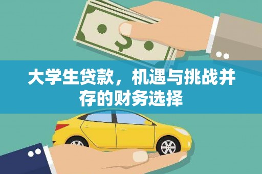 张北大学生贷款，机遇与挑战并存的财务选择