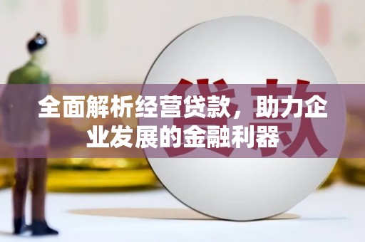 张北全面解析经营贷款，助力企业发展的金融利器