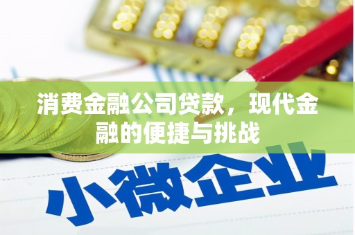 张北消费金融公司贷款，现代金融的便捷与挑战