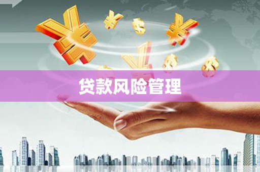 张北贷款风险管理