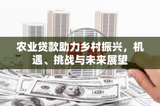 张北农业贷款助力乡村振兴，机遇、挑战与未来展望