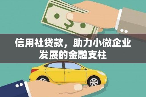 张北信用社贷款，助力小微企业发展的金融支柱