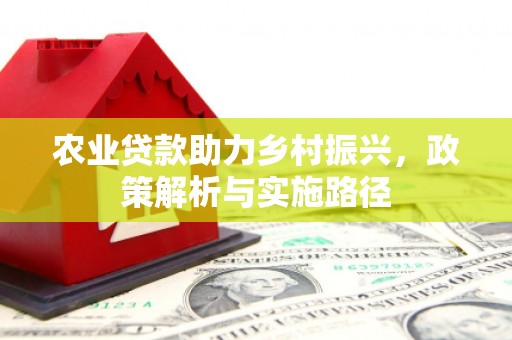 张北农业贷款助力乡村振兴，政策解析与实施路径
