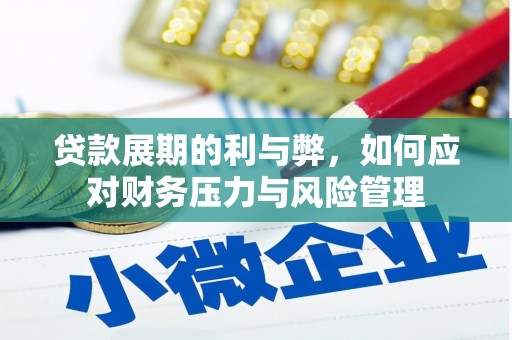 张北贷款展期的利与弊，如何应对财务压力与风险管理