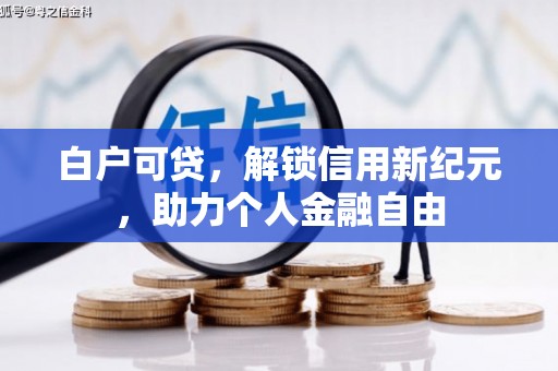 张北白户可贷，解锁信用新纪元，助力个人金融自由