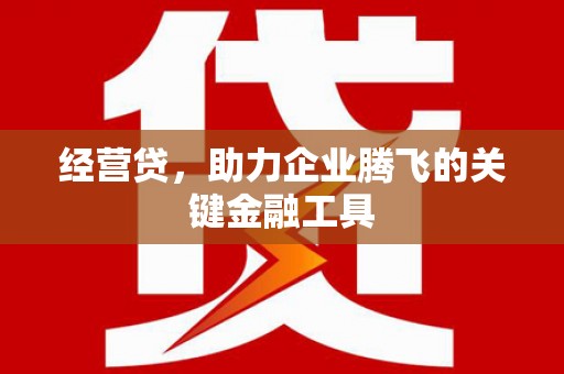 张北经营贷，助力企业腾飞的关键金融工具