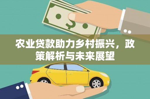 张北农业贷款助力乡村振兴，政策解析与未来展望