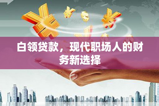 张北白领贷款，现代职场人的财务新选择