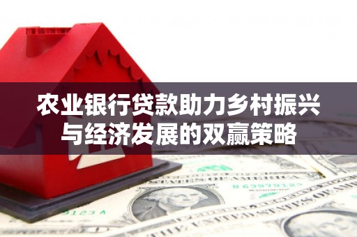 张北农业银行贷款助力乡村振兴与经济发展的双赢策略