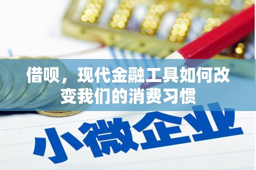 张北借呗，现代金融工具如何改变我们的消费习惯