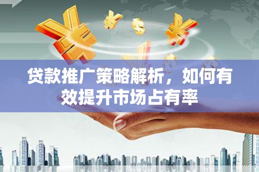 张北贷款推广策略解析，如何有效提升市场占有率