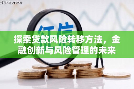 张北探索贷款风险转移方法，金融创新与风险管理的未来