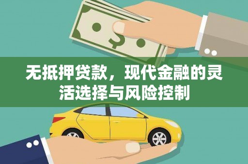 张北无抵押贷款，现代金融的灵活选择与风险控制