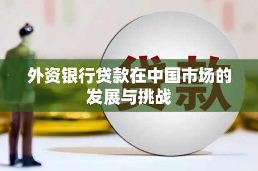 张北外资银行贷款在中国市场的发展与挑战