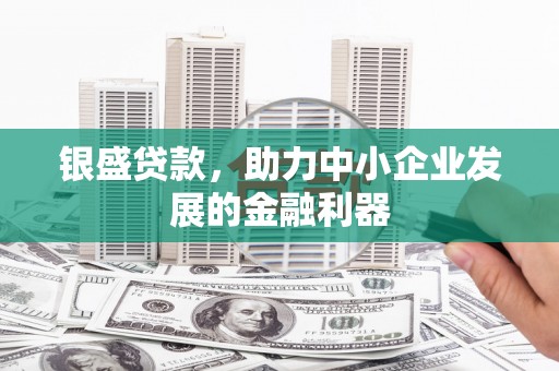 张北银盛贷款，助力中小企业发展的金融利器
