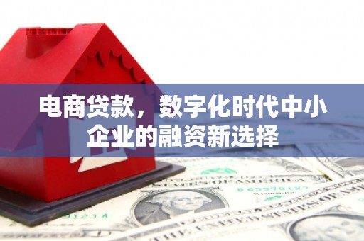 张北电商贷款，数字化时代中小企业的融资新选择