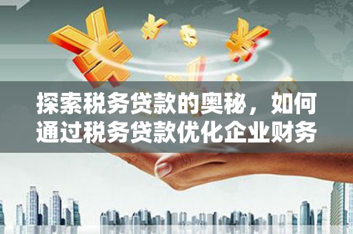 张北探索税务贷款的奥秘，如何通过税务贷款优化企业财务