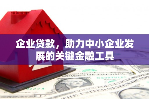 张北企业贷款，助力中小企业发展的关键金融工具