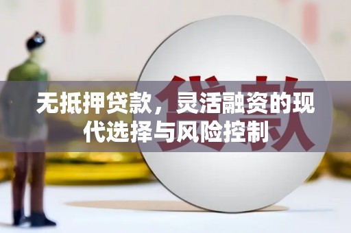 张北无抵押贷款，灵活融资的现代选择与风险控制
