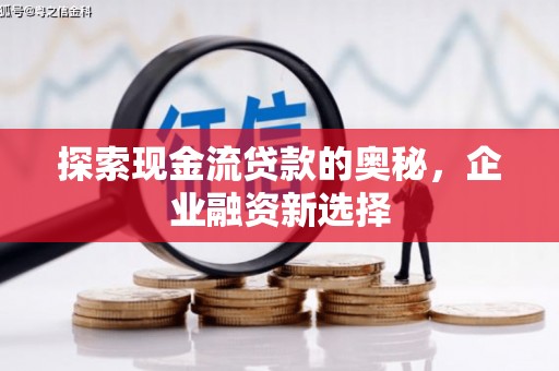 张北探索现金流贷款的奥秘，企业融资新选择