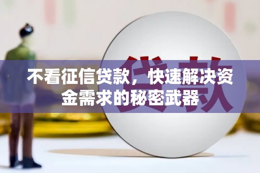 张北不看征信贷款，快速解决资金需求的秘密武器