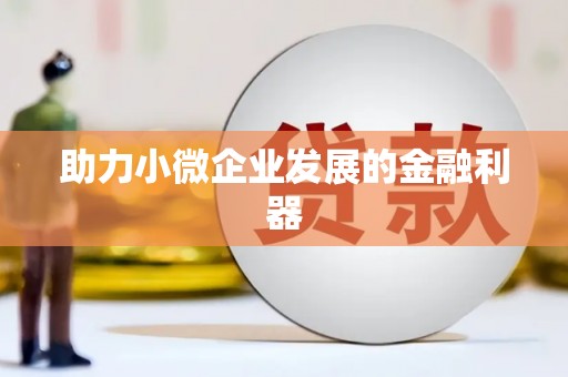 张北助力小微企业发展的金融利器