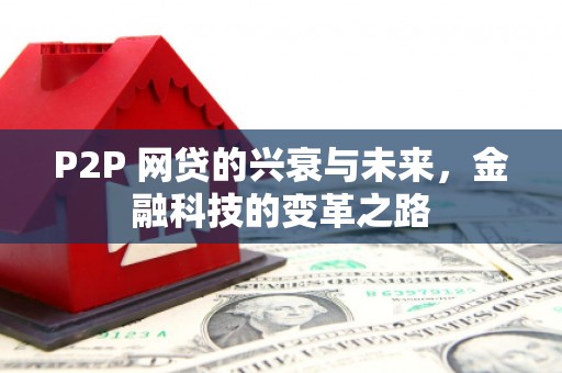 张北P2P 网贷的兴衰与未来，金融科技的变革之路