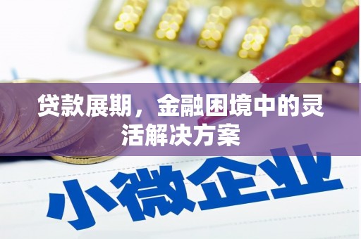 张北贷款展期，金融困境中的灵活解决方案