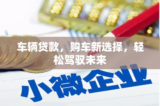 张北车辆贷款，购车新选择，轻松驾驭未来