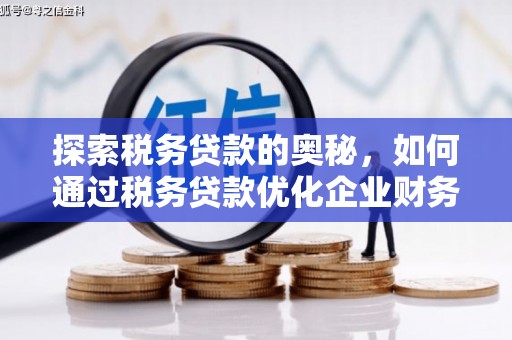 张北探索税务贷款的奥秘，如何通过税务贷款优化企业财务