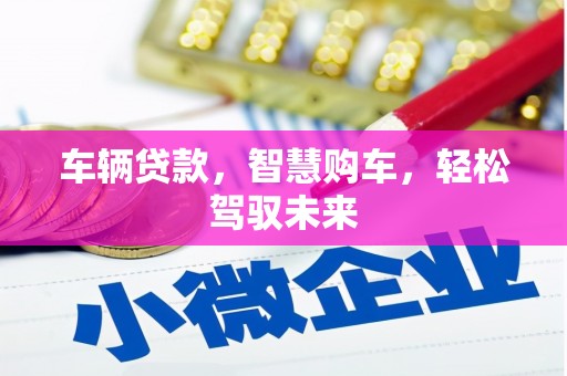 张北车辆贷款，智慧购车，轻松驾驭未来