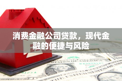 张北消费金融公司贷款，现代金融的便捷与风险