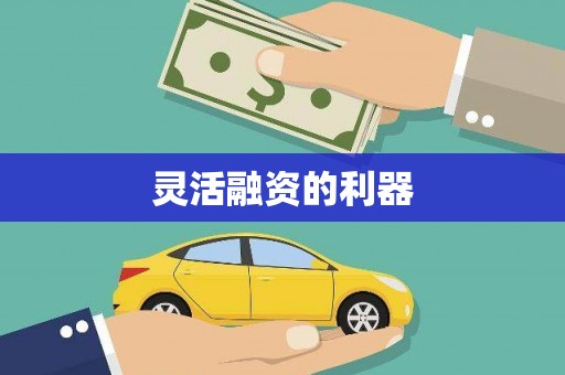 张北灵活融资的利器