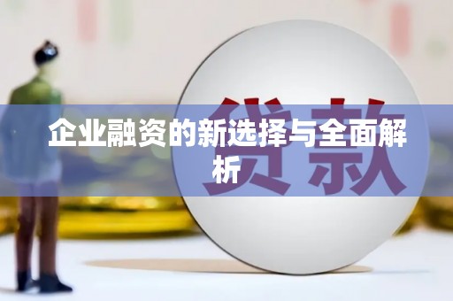 张北企业融资的新选择与全面解析