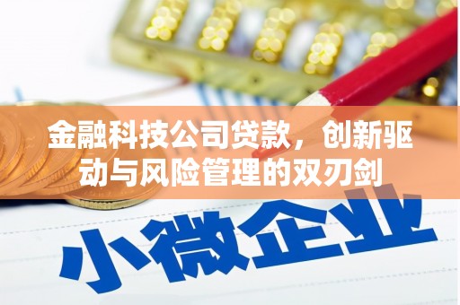 张北金融科技公司贷款，创新驱动与风险管理的双刃剑